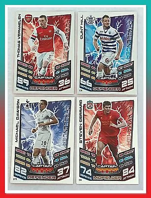 £1.25 • Buy 12/13 Topps Match Attax Extra Premier League Trading Cards  -  Captains