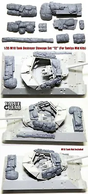 1/35 Scale M10 Tank Destroyer Stowage Version-T2 (For Tamiya Mid Prod Kit) VGD • $17