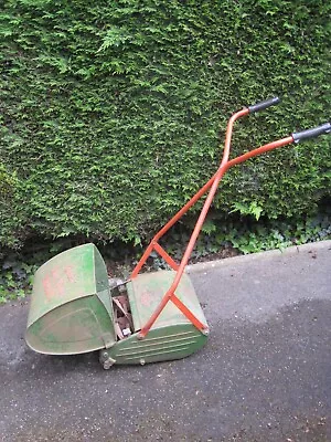 Vintage Qualcast Super Panther Push Mower And Grass Box • £30