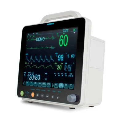 £450 • Buy Equipment Medical 12 Inch TFT Display Multi-parameter Patient Monitor SPO2 ECG