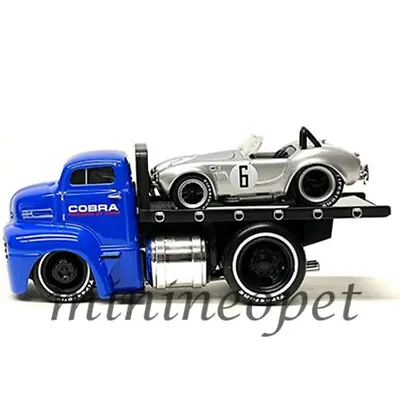 $9.90 • Buy MAISTO MUSCLE MACHINES 1950 FORD COE FLATBED With 1964 SHELBY COBRA 1/64 11548