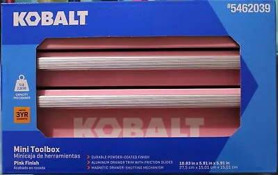 Kobalt Mini Toolbox - Pink 25th Anniversary - 5262039  - JUST GOT MORE • $39.95