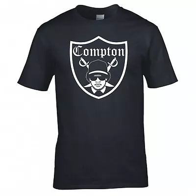 Inspired By Eazy E  Compton Logo  T-shirt • £12.99