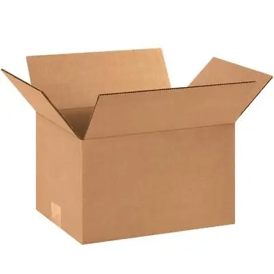 12x9x7  Corrugated Boxes For Shipping Packing Moving Supplies 25 Total • $33.99