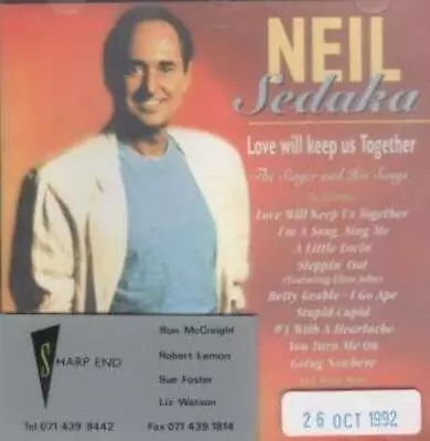 Sedaka Neil : Love Will Keep Us Together - Neil Sedaka CD FREE Shipping Save £s • £2.79