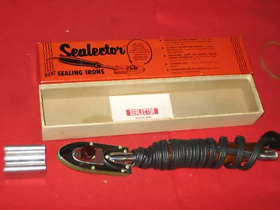 NEW SEALECTOR HEAT SEALING IRON For MONOKOTE COVERING BALSA MODEL AIRPLANE • $14.95