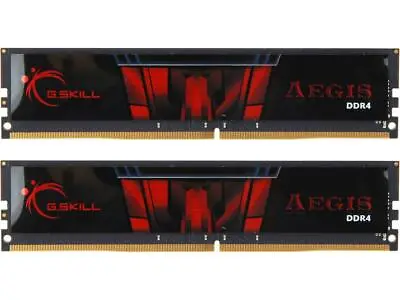 G.SKILL Aegis 32GB (2 X 16GB) 288-Pin PC RAM DDR4 2666 (PC4 21300) Desktop Memor • $62.99