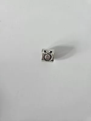 Authentic Pandora Sterling Silver Zodiac Sign Taurus Retired Charm 790145 • £15