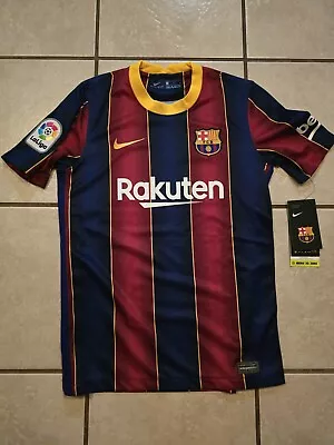 Nike FC Barcelona Home Jersey SIZE Kids LARGE Soccer  Cd4232 456 • $65
