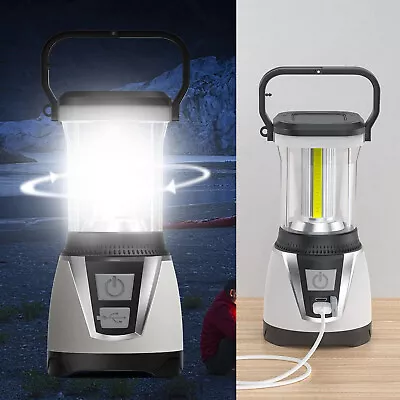 80000 LM Rechargeable Adventure LED Camping Lantern For Emergency Hurricane Lamp • $19.97