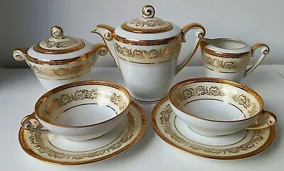 Early 20th Century Georges Boyer Limoges Tea Set For Two • £59.99