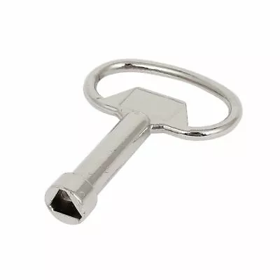 £2.59 • Buy Metalic Service Utility Meter Key Gas Electric Box Cupboard Cabinet Triangle DIY