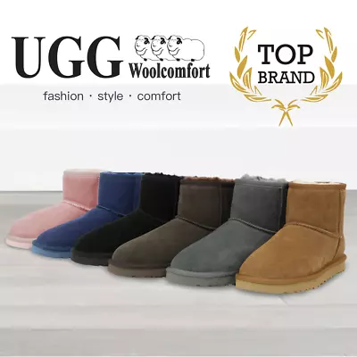 NEW Woolcomfort UGG Boots Classic Women/Men Mini Premium Australian Sheepskin • $54