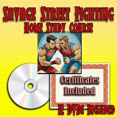 Home Study Course - Savage Street Fighting Mastery (DVDs + Certificates) • $299.95