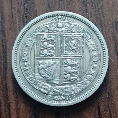 1887 Queen Victoria Jubilee Head Silver Sixpence Coin. GOOD CONDITION. • £12.50