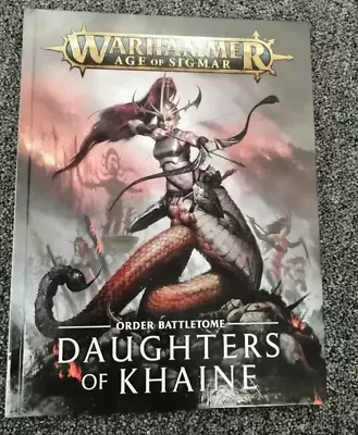 Warhammer Age Of Sigmar Daughters Of Khaine Order Battletome • £15