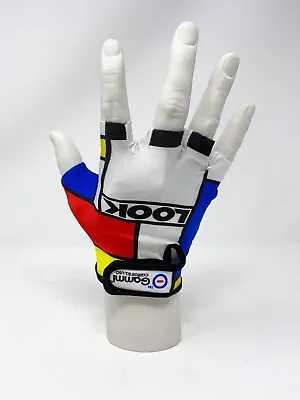 Look Team Replica Cycling Gloves Retro Vintage Cycling Gloves • $35