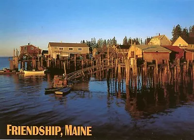 Friendship Maine --POSTCARD • $3.99