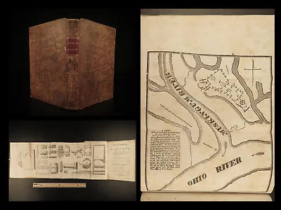 1835 American Antiquities Priest MAP Trail Of Tears Indians Mormons Cannibals  • $499