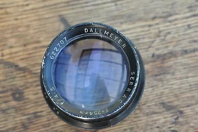 Dallmeyer Serrac 254m (10 Inch) F/4.5 Large Format Lens • £26.50