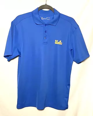 Under Armour UCLA Polo Shirt Men's Size Small Heatgear Short Sleeve Embroidered • $25.97