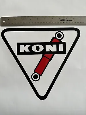 #4520p (1) 11.5  X 10 1/4”Koni Vintage Reproduction Shocks Decal Sticker • $15