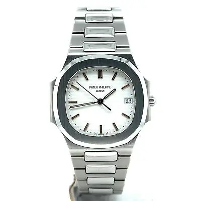 £24243.87 • Buy Patek Philippe Nautilus Quartz 33mm Stainless Steel White Dial Ladies Watch 3900