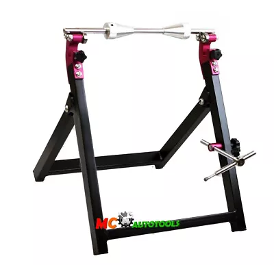 New Motorcycle Wheel Balancer And Truing Stand Mx Street Off Road • $86.65