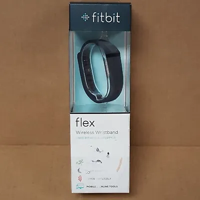 Fitbit Flex Wireless Activity Sleep Lifestyle Wristband - Black - NEW/Sealed • $28.95