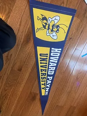 Howard Payne University College Pennant 29”L New • $3