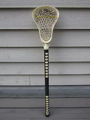 Great VINTAGE White Lacrosse Stick Foam Handle Measures 30.5  By 6  • $49.97