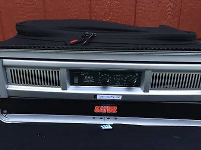 QSC GX3 Power Amplifier & Gator Case • $350