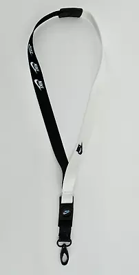 Nike Breakaway Premium Lanyard Detachable ID Holder White/Black • $13.45