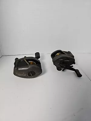 Lot Of (2) Quantum PREDATOR 511MG Pro Grip Baitcasting Fishing Reel Baitcaster • $22.22