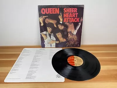 Queen Sheer Heart Attack Original 1974 LP Vinyl Album EMI 3C 064-96025 Record • £14.99