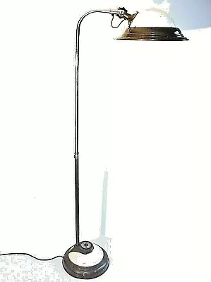 Vintage Industrial Art Deco Floor Lamp • $395