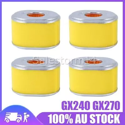 4Pack Air Filter Cleaner For Honda Gx240 Gx270 8HP 9HP Engine 17210-ZE2-505 • $24.85