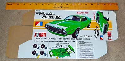 1972 Johan AMC Javelin AMX Model Snap-Kit Box NOS NM CS-504 Gran Torino • $49.95