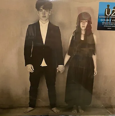 U2 ‎– Songs Of Experience LP Cyan Blue Vinyl 2xLP (Record 2017) (sealed) • $13