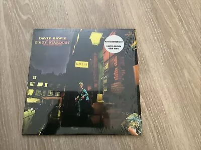 David Bowie-ziggy Stardust Ltd Ed Gold Viny! Rare! 1st Press Lp 2015 • £27