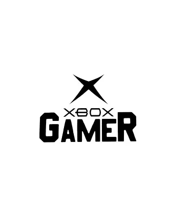 £2.99 • Buy XBOX Gamer Vinyl Decal Sticker 360 One Series X Games Room Laptop Games Console 