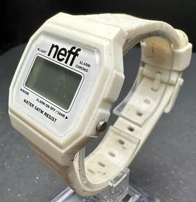 Vintage Neff Flava Digital Watch WR50M - Untested - May Need Battery Or Repair • $15.99