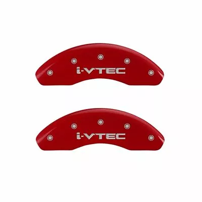 MGP Front/Rear Caliper Covers-Red Honda Civic; 20197SIVTRD • $296.88