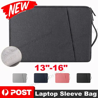 $20.85 • Buy Slim Laptop Sleeve Bag Carry Case 13  14  15  16  For MacBook Air Pro Dell HP AU