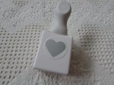 Martha Stewart Crafts PLAIN 1  HEART Punch Paper Scrapbooking Cardmaking EUC • $29.95