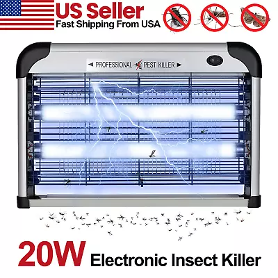 Lamp Insect Killer Mosquito Zapper Bug Pest Fly Trap Electric Indoor Light Lawn • $26.59