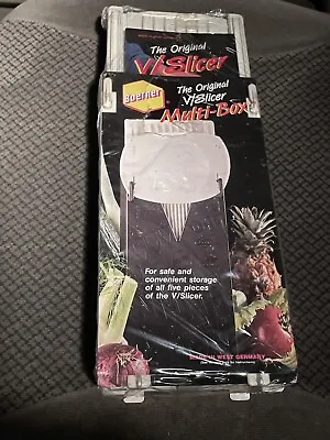 $29.99 • Buy Vintage Boerner The Original V Slicer Multi Box West Germany New
