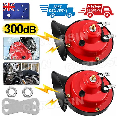 $25.95 • Buy 12V 300DB Super Train Horn For Trucks SUV Car Boat Motorcycles Speaker Treble AU