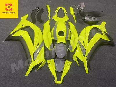 Fluorescent Yellow Fairing Kit For Kawasaki Ninja ZX10R 2011-2015 ABS Bodywork • $524.39