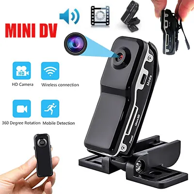Mini Surveillance Video Camera Full HD Sports Spy Secret Mini Pocket Camera DV • £8.99